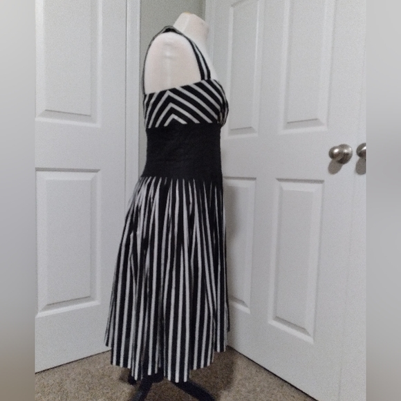 Suzi Chin For Maggie Boutique Summer Dress Sz 8 - Picture 2 of 5